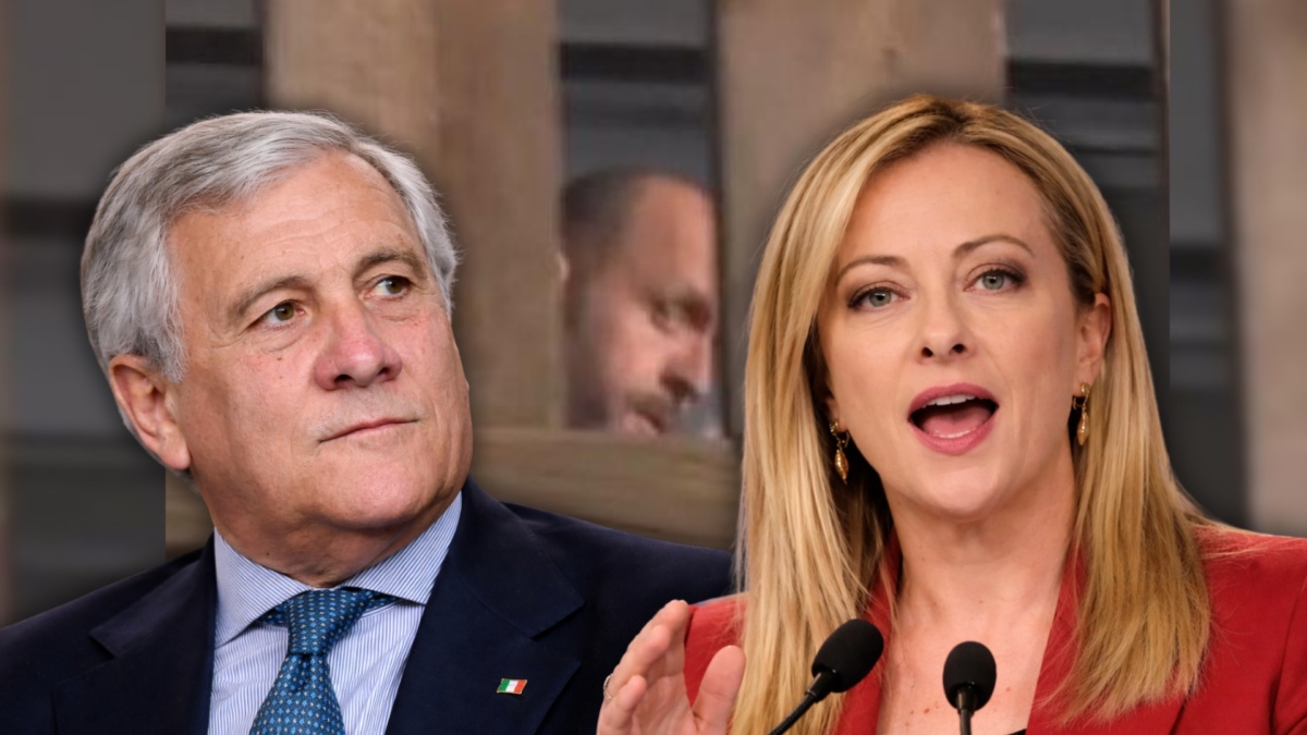 meloni tajani moretti