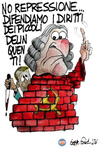 Sedute Satiriche di Beppe Fantin - Vignetta del 24/01/2026