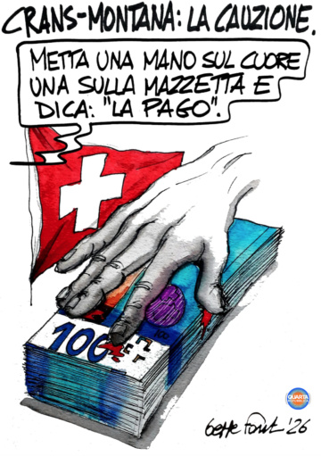 Sedute Satiriche di Beppe Fantin - Vignetta del 30/01/2026