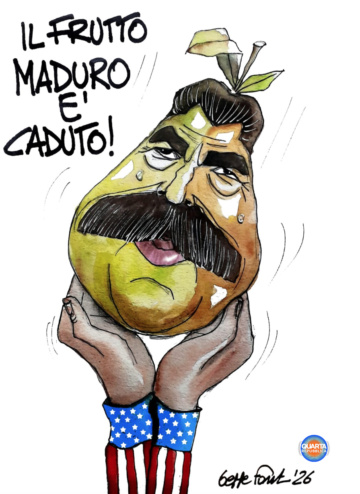 Sedute Satiriche di Beppe Fantin - Vignetta del 07/01/2026