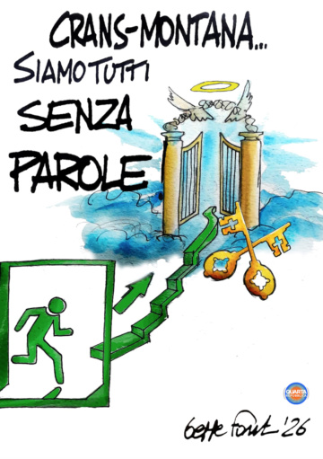 Sedute Satiriche di Beppe Fantin - Vignetta del 19/01/2026