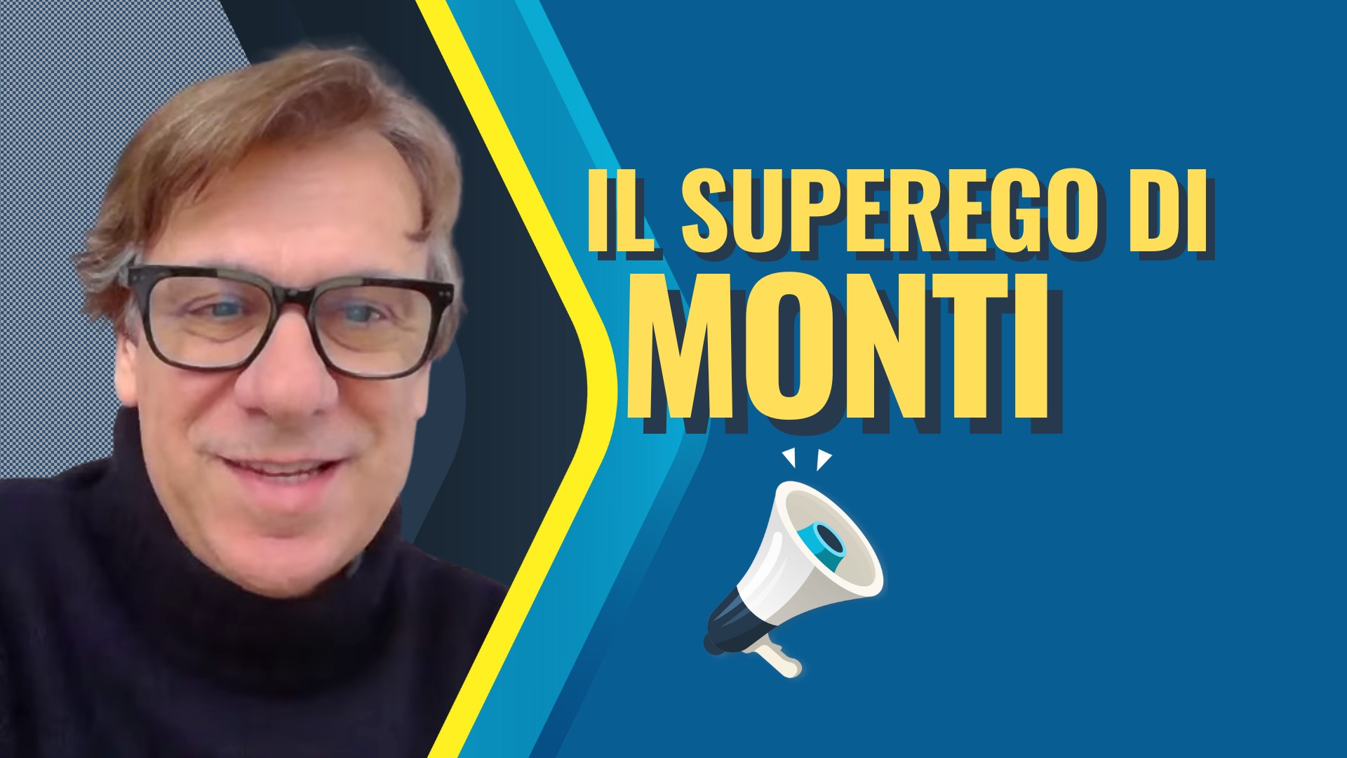 Il patetico predicozzo di Monti sui suoi successi: nun se può sentì