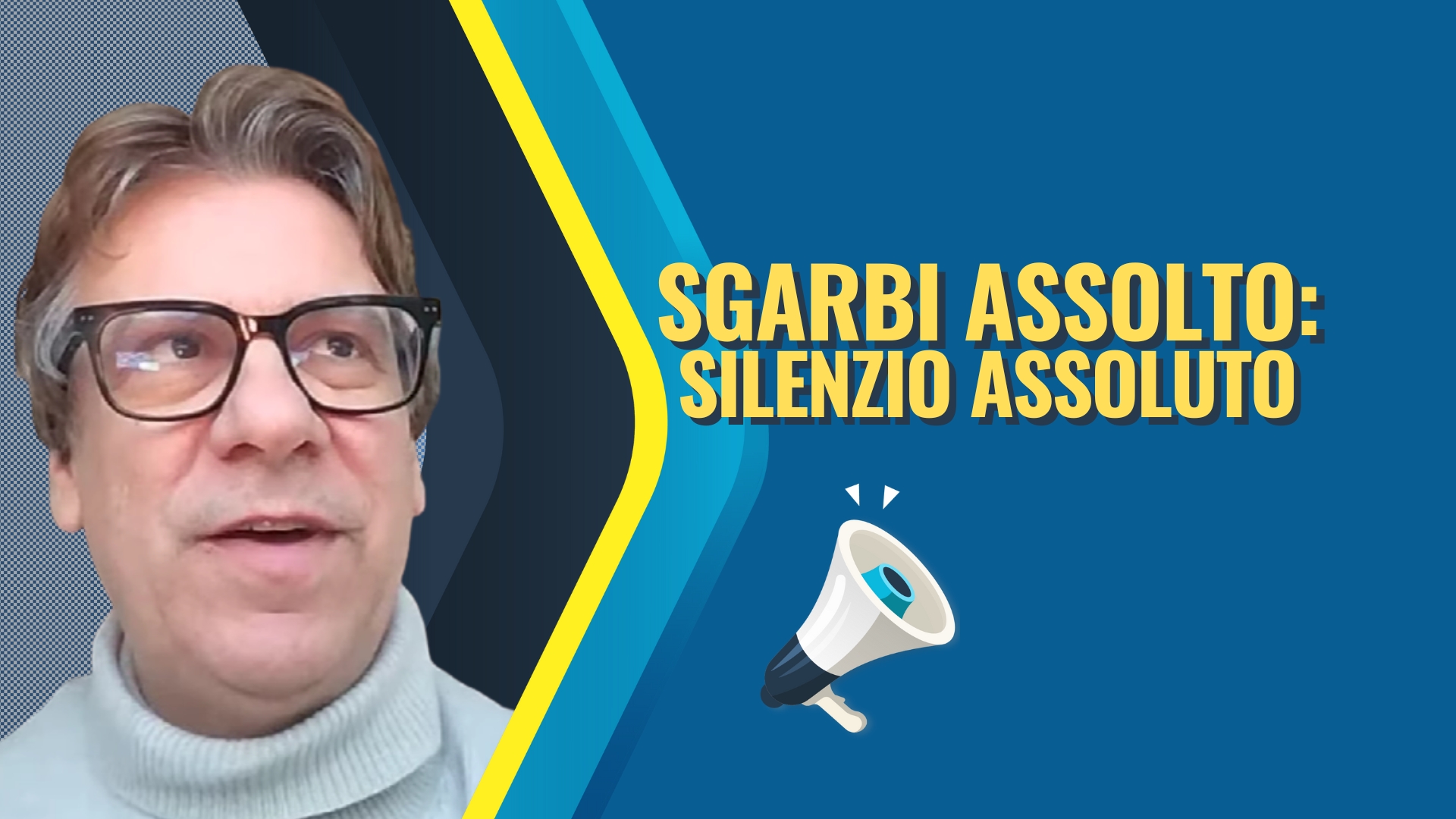 Sgarbi assolto, ma i giornali se lo dimenticano