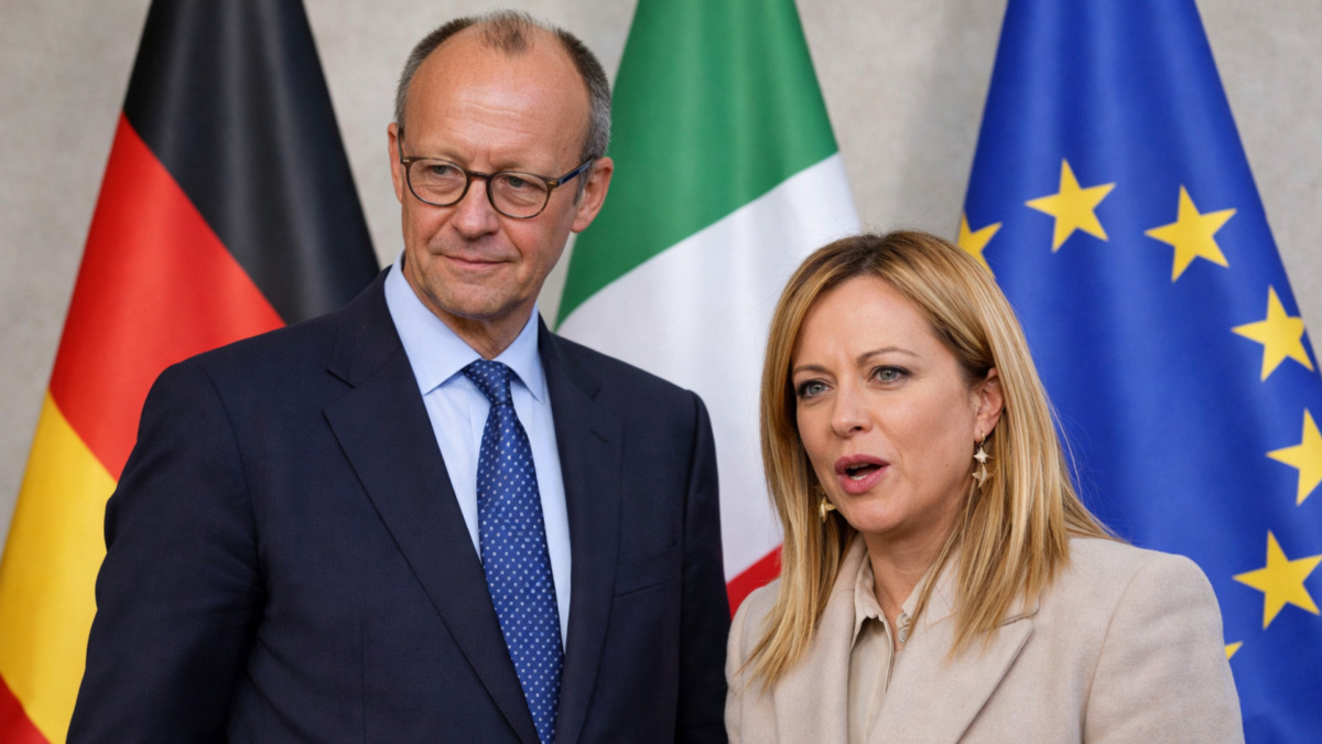 merz meloni europa