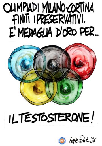 Sedute Satiriche di Beppe Fantin - Vignetta del 21/02/2026