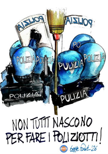 Sedute Satiriche di Beppe Fantin - Vignetta del 25/02/2026