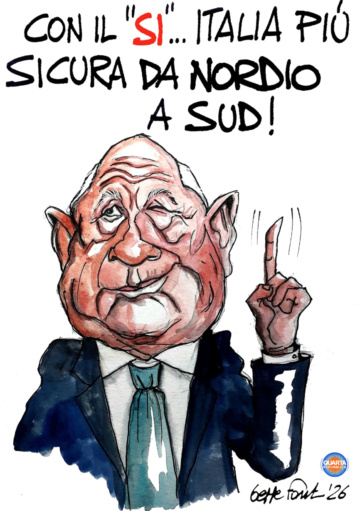 Sedute Satiriche di Beppe Fantin - Vignetta del 28/02/2026
