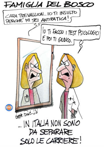 Sedute Satiriche di Beppe Fantin - Vignetta del 01/03/2026