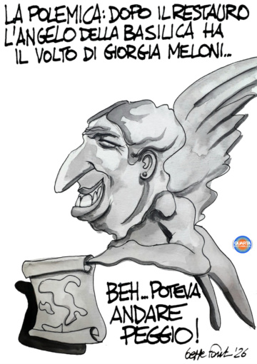 Sedute Satiriche di Beppe Fantin - Vignetta del 07/02/2026
