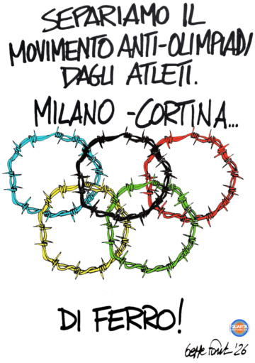 Sedute Satiriche di Beppe Fantin - Vignetta del 17/02/2026