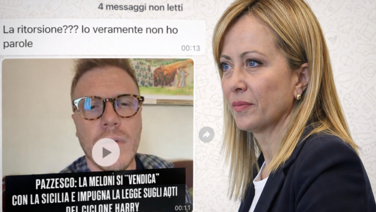 Giorgia Meloni e La Vardera