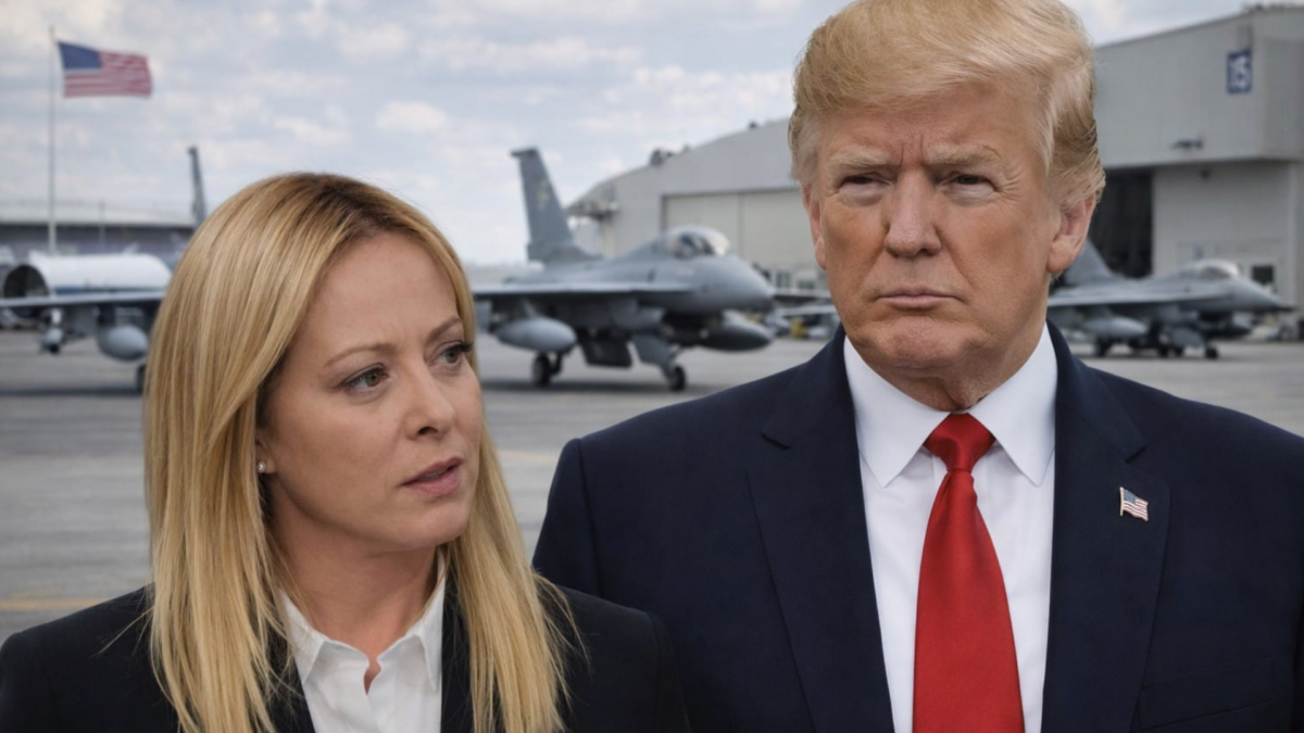 Meloni Trump basi