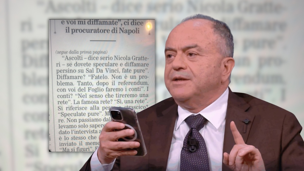 Nicola Gratteri il Foglio