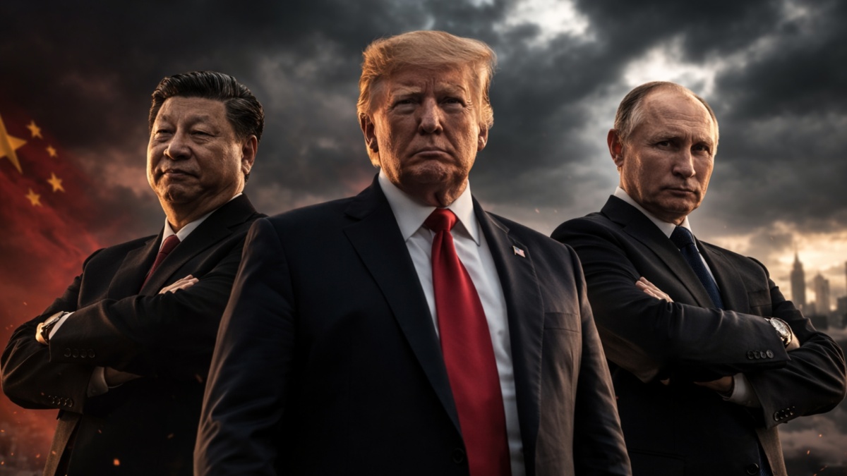 Trump Xi jin ping Putin