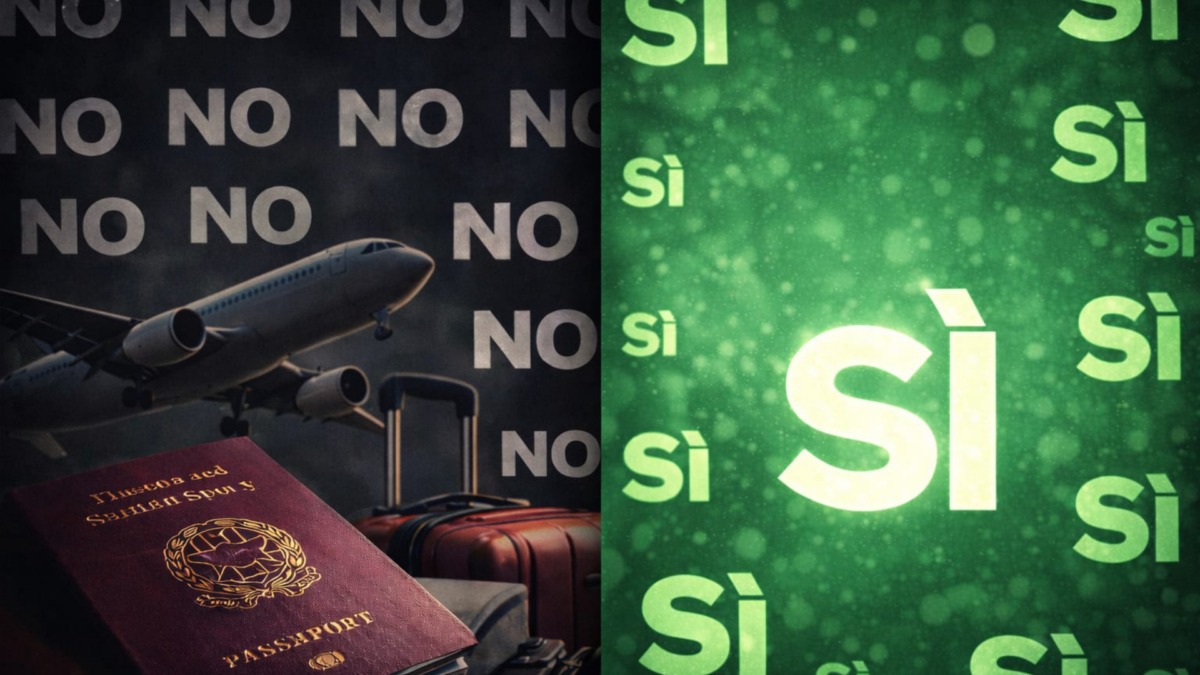 se vince il sì,lasciate il paese