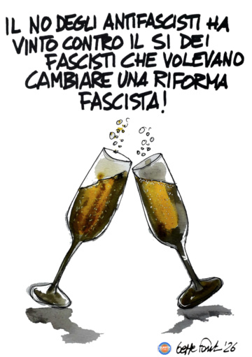 Sedute Satiriche di Beppe Fantin - Vignetta del 26/03/2026