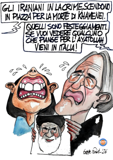 Sedute Satiriche di Beppe Fantin - Vignetta del 04/03/2026