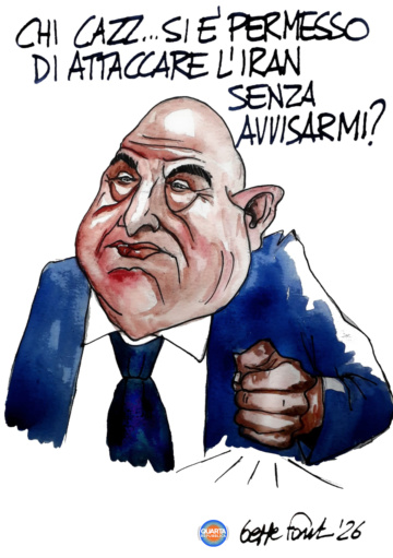 Sedute Satiriche di Beppe Fantin - Vignetta del 05/03/2026
