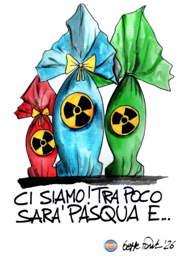 Sedute Satiriche di Beppe Fantin - Vignetta del 02/03/2026