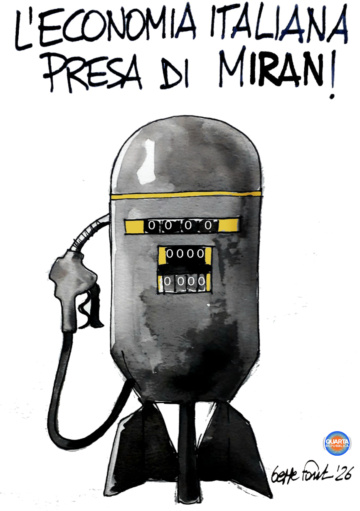 Sedute Satiriche di Beppe Fantin - Vignetta del 07/03/2026
