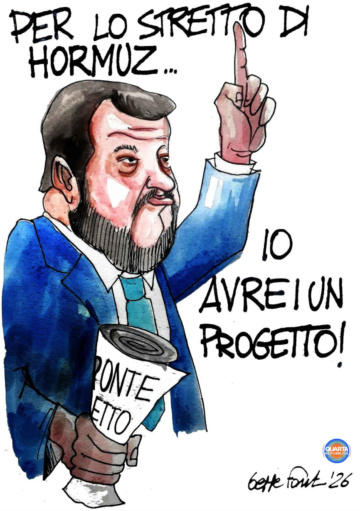 Sedute Satiriche di Beppe Fantin - Vignetta del 18/03/2026
