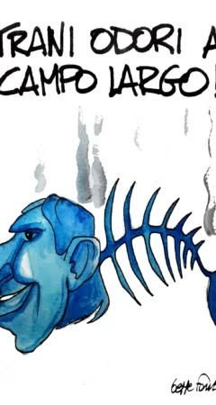 Sedute Satiriche di Beppe Fantin - Vignetta del 24/04/2026