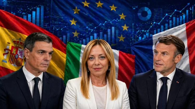 Spuntano 3 sondaggi molto strani su Meloni, Sanchez e Macron