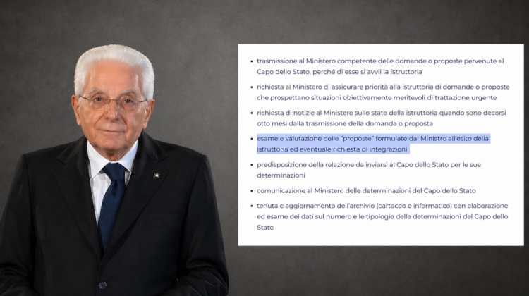 Minetti, toc toc Quirinale: guarda cosa sta scritto sul tuo sito