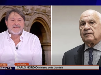 Nordio telefona in diretta a Cartabianca