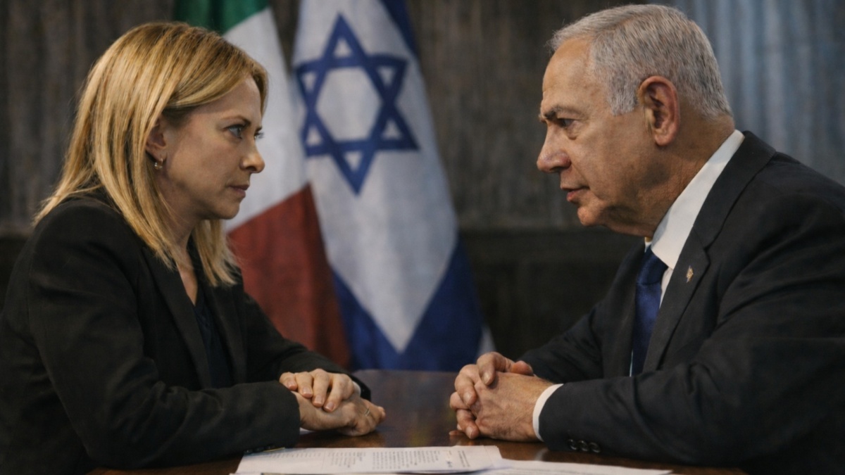 meloni netanyau