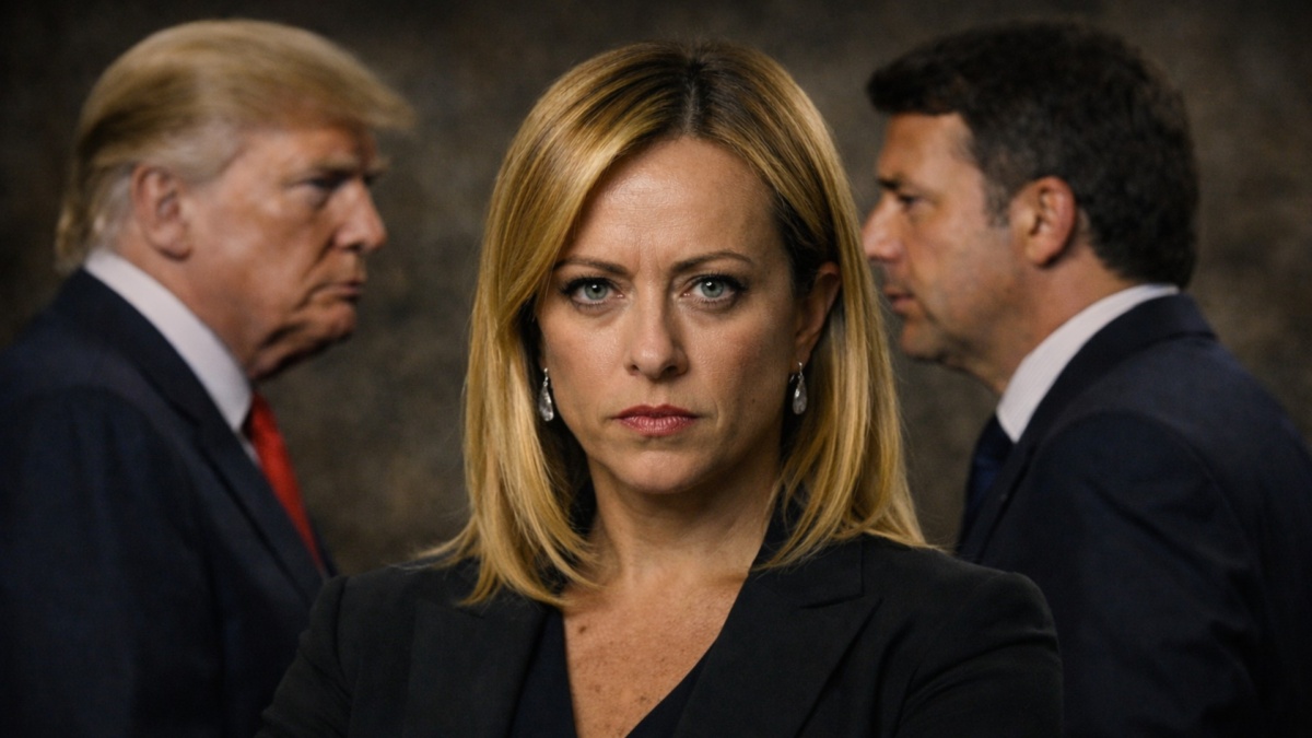 meloni trump renzi