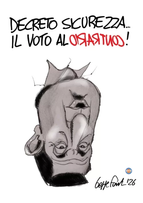 Sedute Satiriche di Beppe Fantin - Vignetta del 30/04/2026