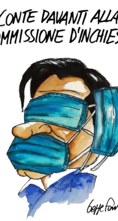 Sedute Satiriche di Beppe Fantin - Vignetta del 26/04/2026