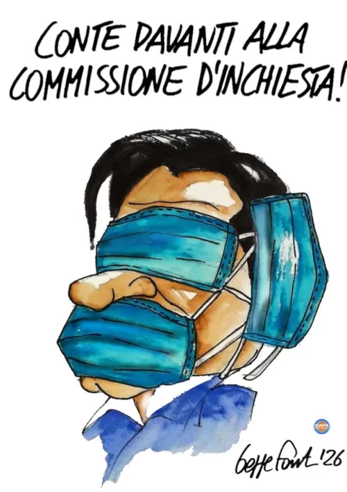 Sedute Satiriche di Beppe Fantin - Vignetta del 26/04/2026