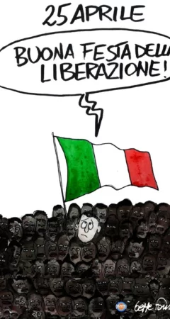 Sedute Satiriche di Beppe Fantin - Vignetta del 25/04/2026