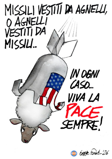 Sedute Satiriche di Beppe Fantin - Vignetta del 08/04/2026