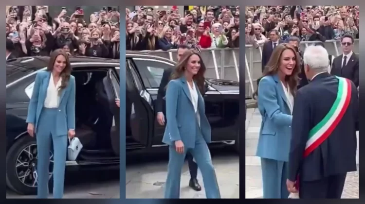 Kate in Italia, il dettaglio segreto a tavola: cosa le è stato servito