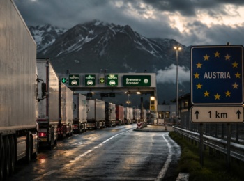 camion confine austria