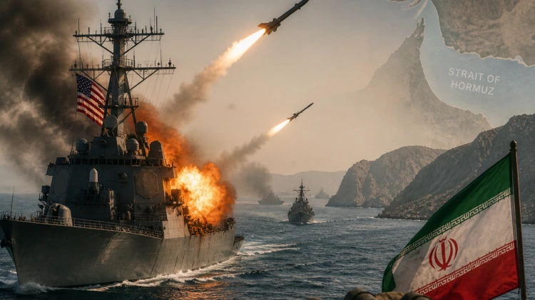 “Cargo in fiamme”, “Missili su navi Usa”. Lo stretto di Hormuz a un passo dal disastro