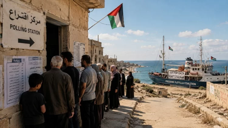 Deir al-Balah. La notizia su Gaza che la Flotilla ha seppellito