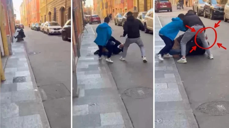 Modena, l’aggressore fermato dal cittadino-eroe: spunta il video
