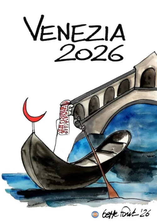 Gondola islamica - Vignetta del 27/05/2026 - Sedute Satiriche di Beppe Fantin