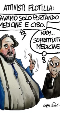 Sedute Satiriche di Beppe Fantin - Vignetta del 28/05/2026