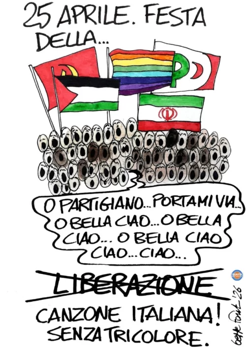 Sedute Satiriche di Beppe Fantin - Vignetta del 03/05/2026