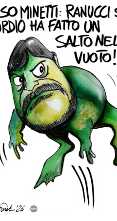 Sedute Satiriche di Beppe Fantin - Vignetta del 11/05/2026