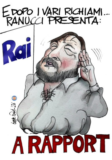 Sedute Satiriche di Beppe Fantin - Vignetta del 13/05/2026