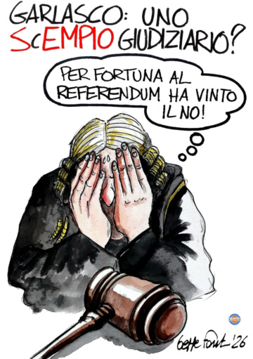 Sedute Satiriche di Beppe Fantin - Vignetta del 10/05/2026