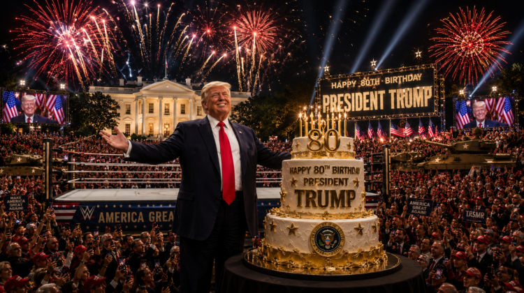 Compleanno Trump, 80 anni di pura follia