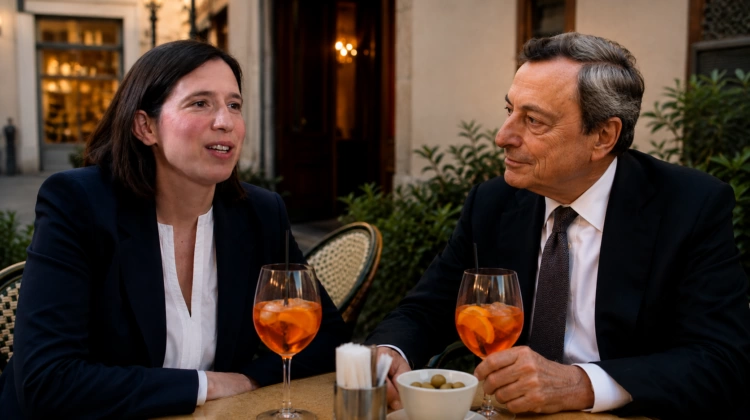 Il Foglio sgancia la bomba: Nonno Draghi adotta Elly. Condoglianze a Conte