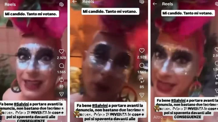 Salvini e i pomp*ini, spunta un altro video dopo il Gay Pride: “Mi candido, così potrò dire tutto”
